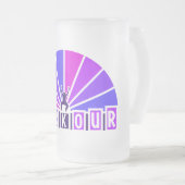 PARKOUR tasse - choisir style & couleur (Devant droit)