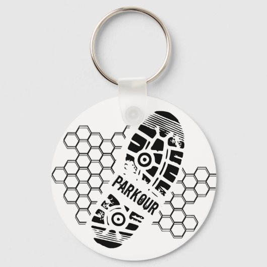 Parkour-training Sleutelhanger (Voorkant)