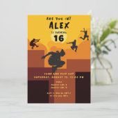 Parkour Urban Gratis Running Tiener Elke Leeftijd  Kaart (Staand voorkant)