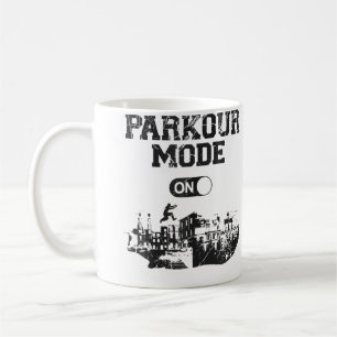 Parkour Vrije Ren Traceur Vintage Parkour Mode Koffiemok