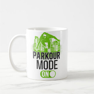 Parkour Vrije Ren Traceur Vintage Parkour Mode Koffiemok
