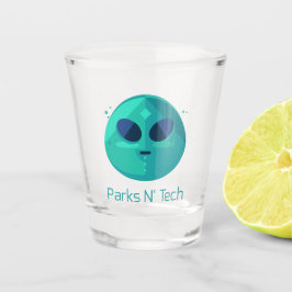 Parks N' Tech Alien Shot Glas