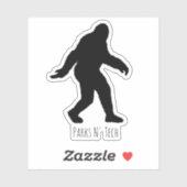 Parks N' Tech Bigfoot Sticker (Vel)