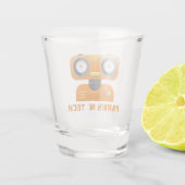Parks N' Tech Robot 2 Shot Glas (Achterkant)