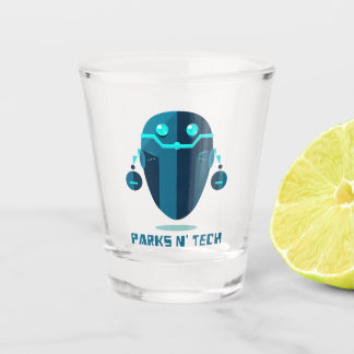 Parks N' Tech Robot 3 Shot Glas