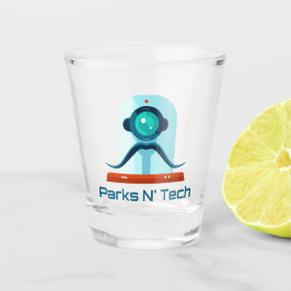 Parks N' Tech Wisdom Robot Shot Glas