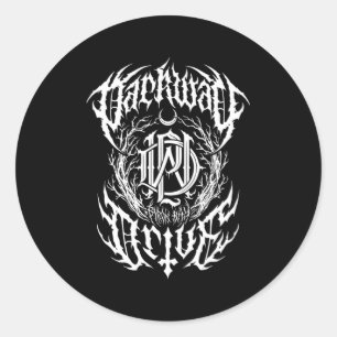 Parkway Drive Officiële Merchandise Metal Crest Ronde Sticker