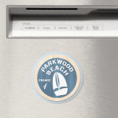 Parkwood Beach 3-inch magneet (Insitu (Vaatwasser))