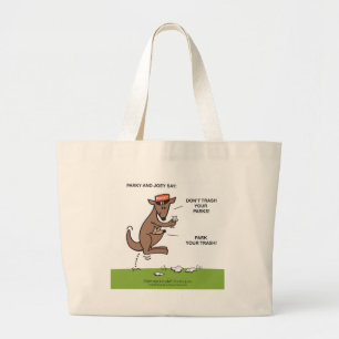Parky en Joey Grote Tote Bag