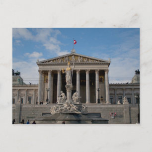 Parlament, Wien Österreich Briefkaart
