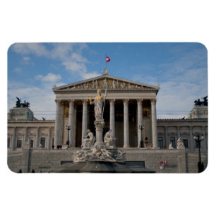 Parlament, Wien Österreich Magneet