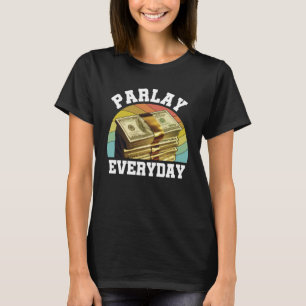Parlay Wedden Sport Gokken Odds DFS Over Onder T-shirt