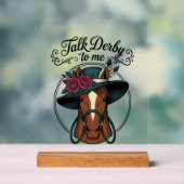 Parle Derby À Moi Design De Chapeau De Cheval Vint (Neutre)