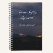 "Parle doucement, Mon Âme" Dream Journal (Recto)