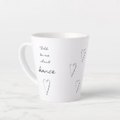 Parle-moi de Danse ! Belle Mug pour danseurs (Angle gauche)