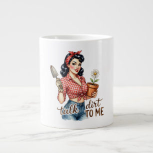 Parle-moi de terre Tasse de café avec jeu de mot