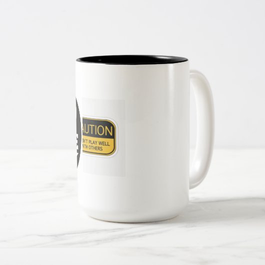 Parle-moi Goose Aviators Mug (Devant droit)