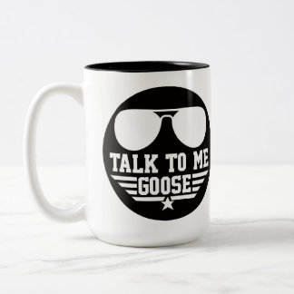 Parle-moi Goose Aviators Mug
