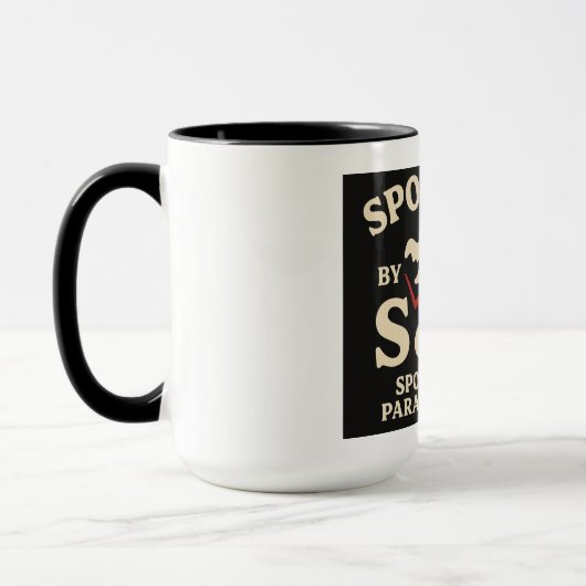 Parlé par S&P Funny Trader Halloween Mug (Gauche)