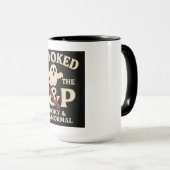 Parlé par S&P Funny Trader Halloween Mug (Devant droit)