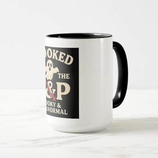 Parlé par S&P Funny Trader Halloween Mug (Devant droit)