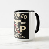 Parlé par S&P Funny Trader Halloween Mug (Devant droit)