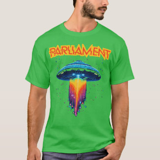 Parlement Funkadelic Retro Mothership Rock Funk T-shirt