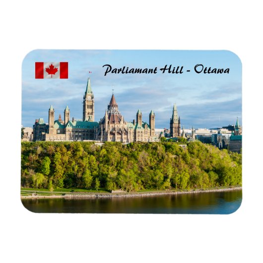 Parlement Hill in Ottawa Magneet (Horizontaal)