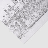 Parlement Hill in Ottawa - Ontario, Canada Tissuepapier (Detail)