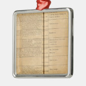 Parlement in Frankrijk Metalen Ornament (Links)