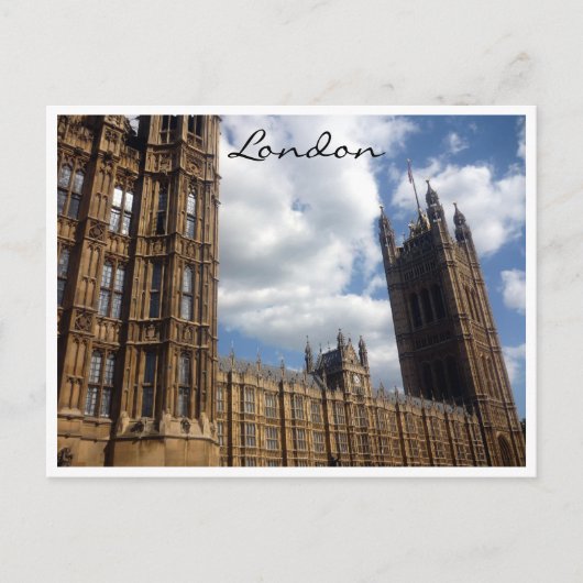 parlement london briefkaart (Voorkant)