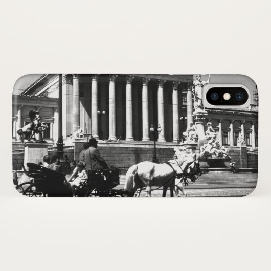 parlement van Oostenrijk Wenen Case-Mate iPhone Case (Achterkant (horizontaal))