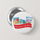 parlementaire Button Italiano (Voorkant /achterkant)