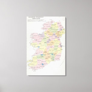 Parlementaire Vertegenwoordiging   Ierland Canvas Afdruk