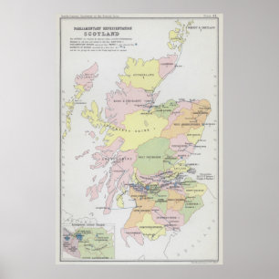 Parlementaire Vertegenwoordiging Schotland Poster