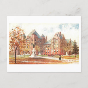 Parlementsgebouw Toronto Canada Vintage Briefkaart