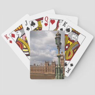 Parlementsgebouwen en Big Ben in Londen speelkaart Speelkaarten