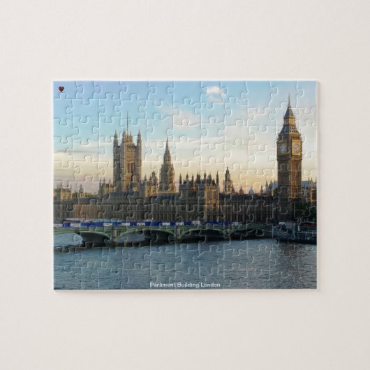 Parlementsgebouwen Londen Legpuzzel (Horizontaal)