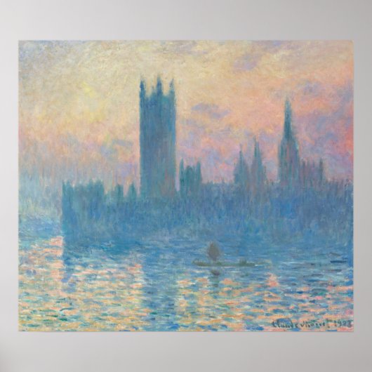 Parlementsleden - Claude Monet Fine Art Poster (Voorkant)