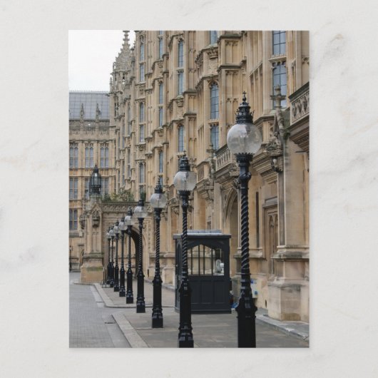 Parlementsplein - Westminster Briefkaart (Voorkant)
