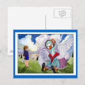 Parler à la carte postale de Mère Goose (Devant / Derrière)