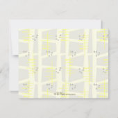 Parler de la ville Cartes à notes plats personnali (Dos)