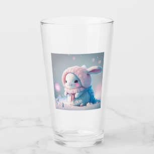 Parleur de verre de lapin d'hiver
