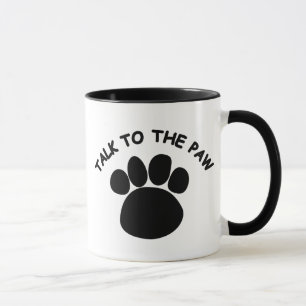 Parlez à Paw Mugs