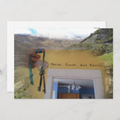 Parlez, ami et entrer Invitation de la fête du réc (Devant / Derrière)