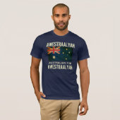 Parlez-Australien moi T-shirt australien de (Devant entier)