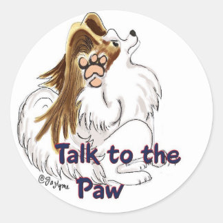 Parlez aux Stickers Paw