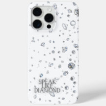 Parlez comme Diamond iPhone 15 Pro Max Coque