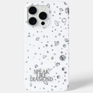 Parlez comme Diamond iPhone 15 Pro Max Coque