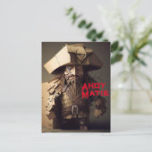 Parlez comme une carte postale du jour du pirate (Debout devant)